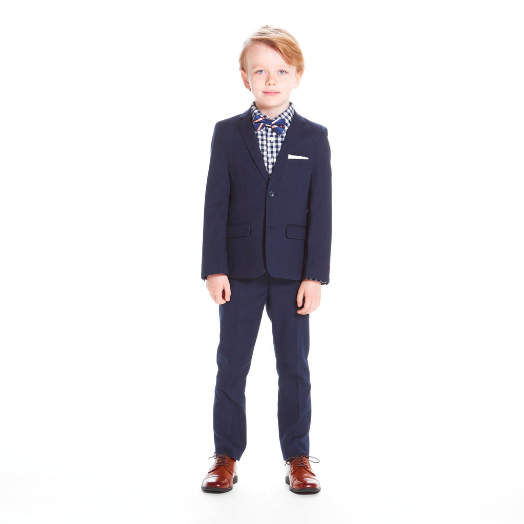 Navy Stretch Suit with Comfy-Flex Technology® - Andy & Evan