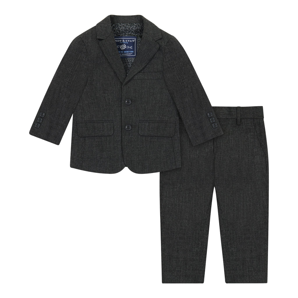 Infant Stretch Suit with Comfy-Flex Technology® | Grey - Andy & Evan