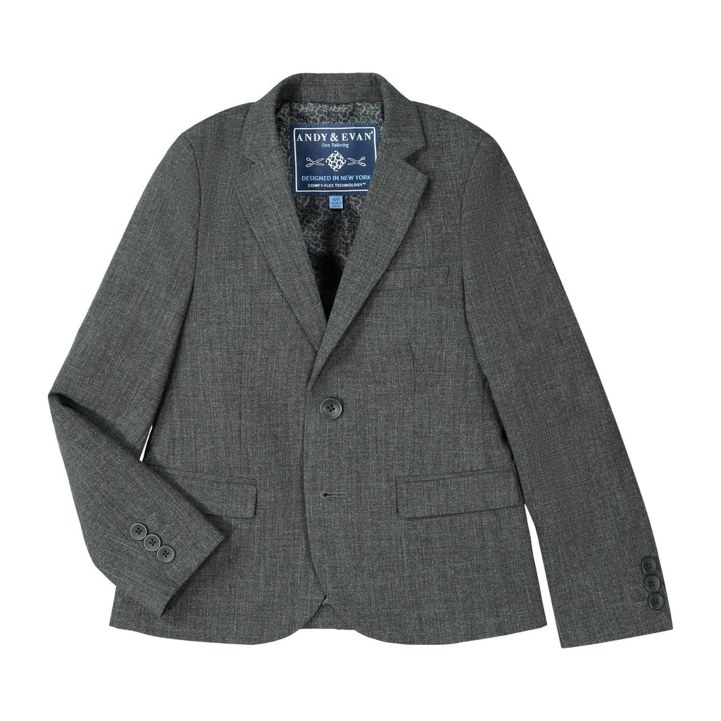 Grey Stretch Suit with Comfy-Flex Technology® - Andy & Evan