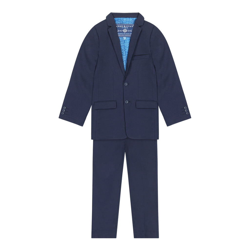 Navy Stretch Suit with Comfy-Flex Technology® - Andy & Evan