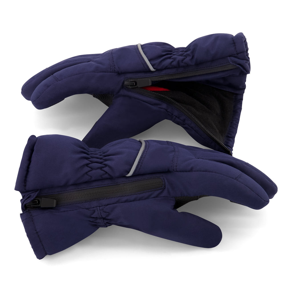 Winter & Ski Glove powered by ZIPGLOVE™ TECHNOLOGY | Navy - Andy & Evan
