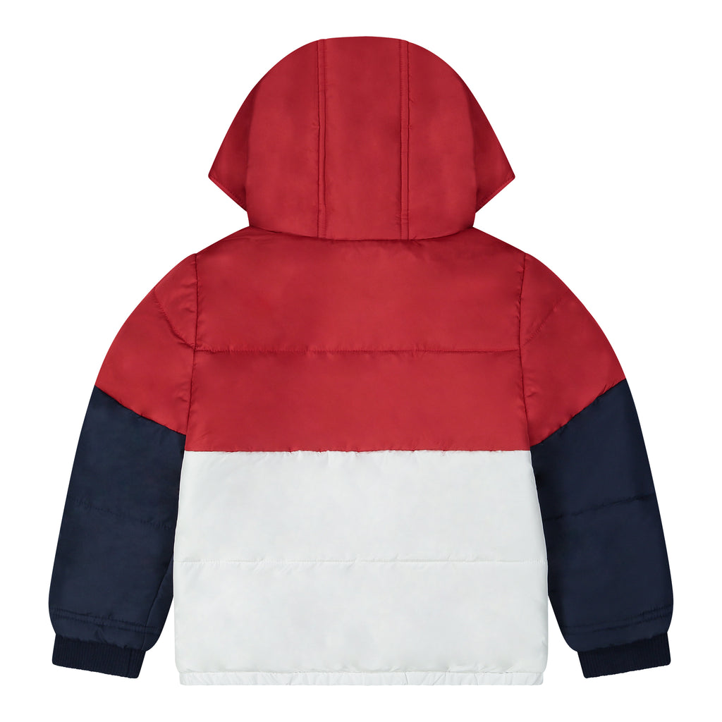 Boys Colorblocked Puffer Jacket - Andy & Evan