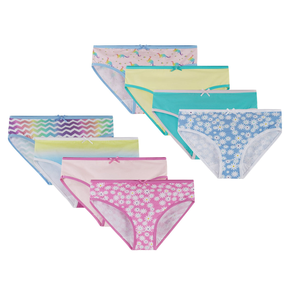 Girl Panties 8pack Size2t 3t - レッグウェア