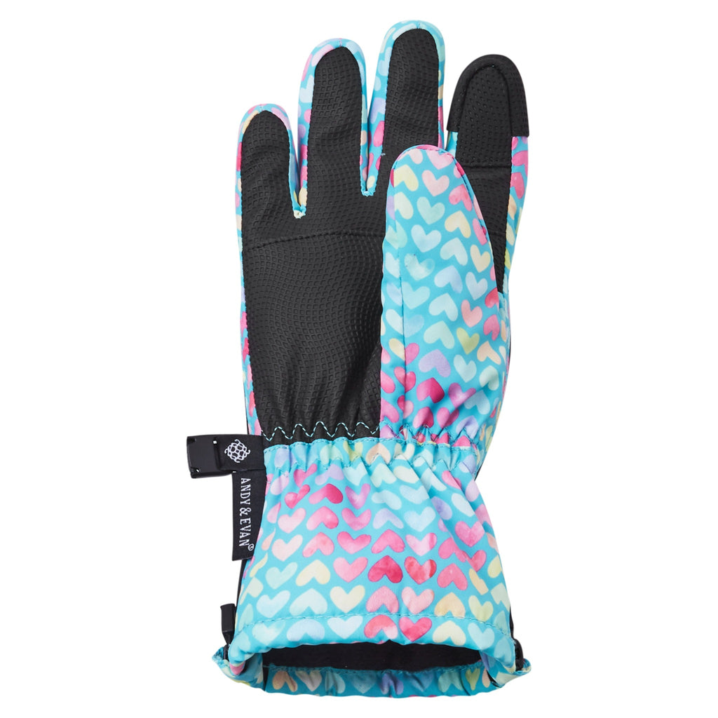 Winter & Ski Glove powered by ZIPGLOVE™ TECHNOLOGY | Aqua Hearts - Andy & Evan