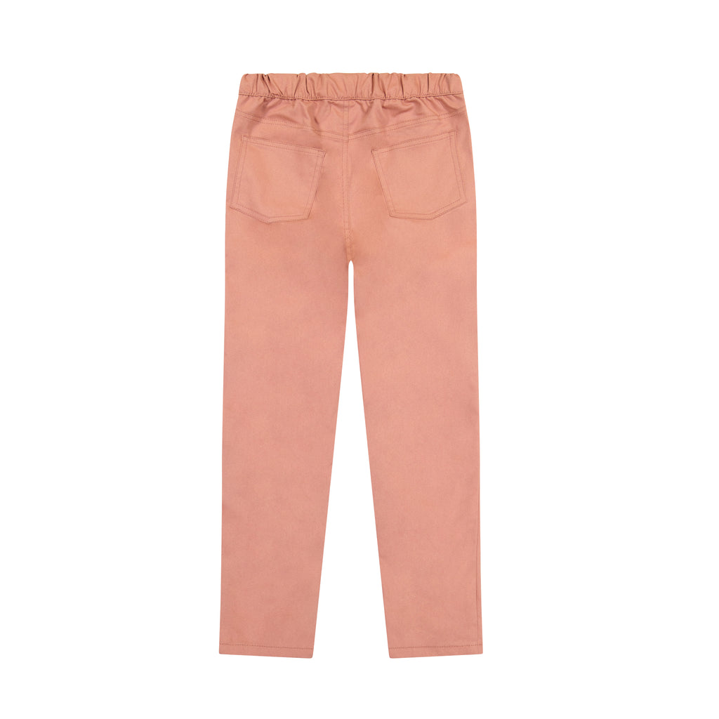 Girls Pink Woven Pants (5-8 Years) - Andy & Evan