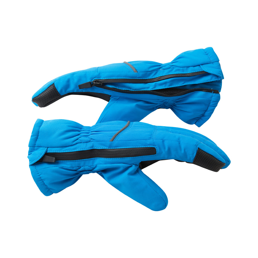 Winter & Ski Glove powered by ZIPGLOVE™ TECHNOLOGY | Blue – Andy