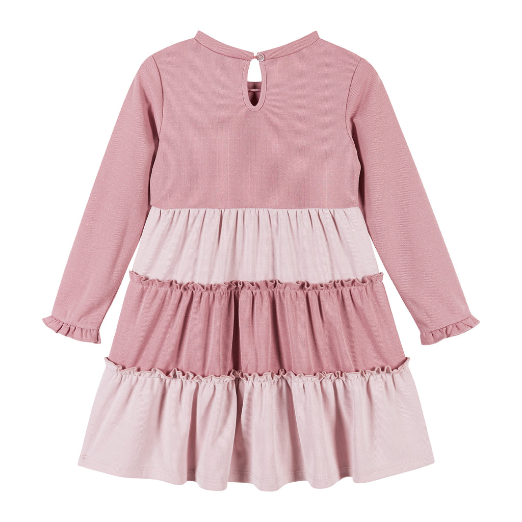 Pullover Knit Dress w/Lurex  | Pink - Andy & Evan