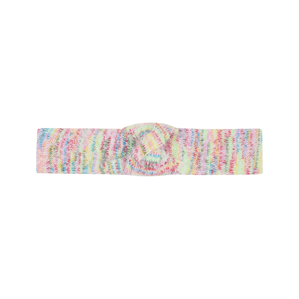 Infant Multicolor Knit Romper W/Headband Set  | Pink - Andy & Evan