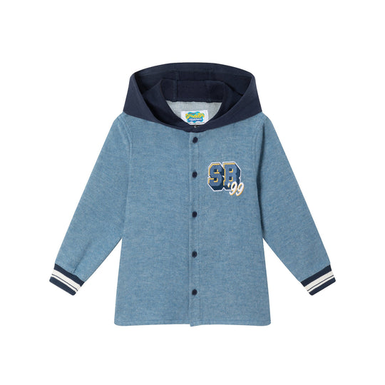 SpongeBob SquarePants™ x Andy & Evan® | Kids Oxford Hoodie Shacket