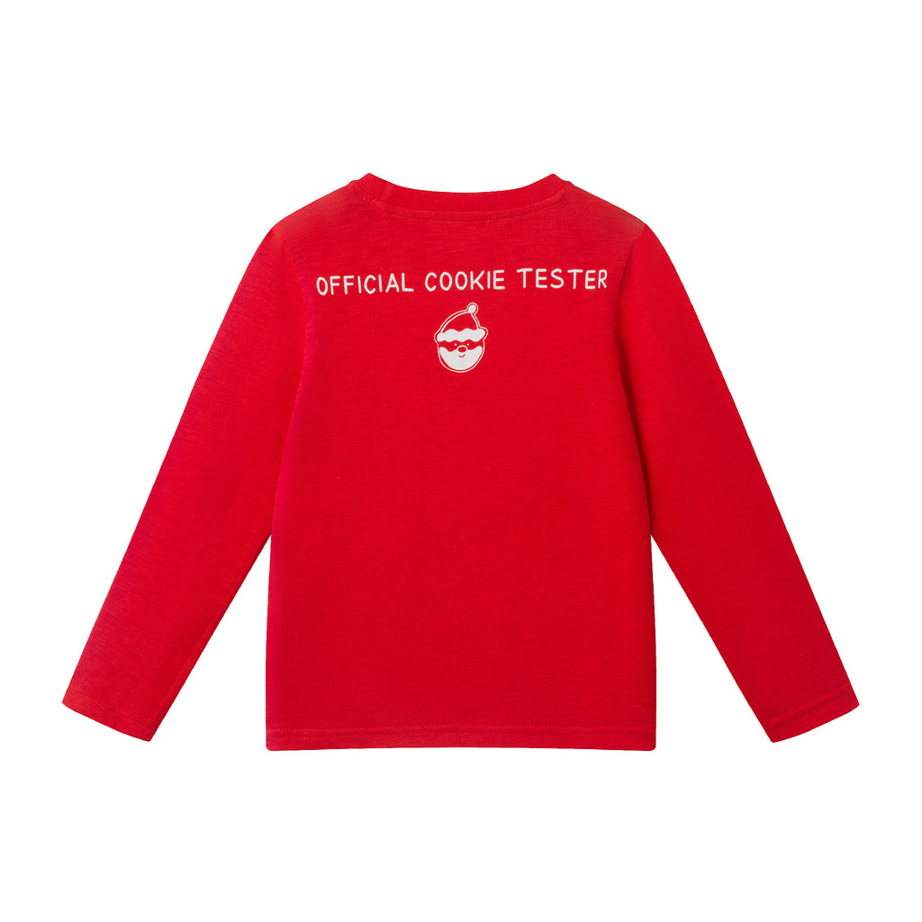 Kids Holiday Graphic Tee | Red Cookies - Andy & Evan