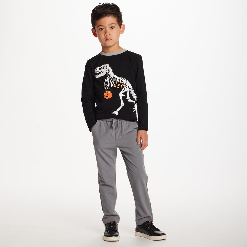 Kids Hybrid Pant | Grey - Andy & Evan