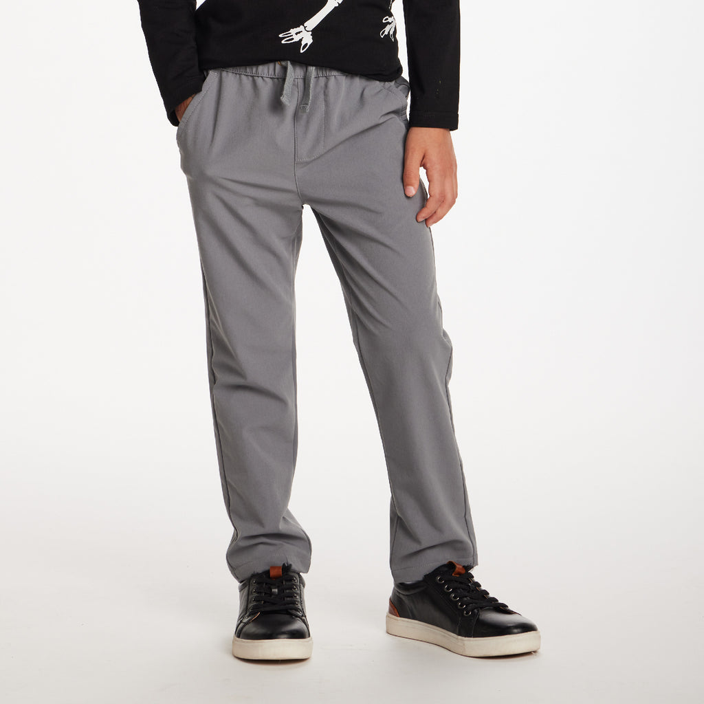 Kids Hybrid Pant | Grey - Andy & Evan