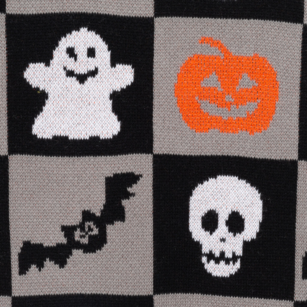 Kids Graphic Sweater | Spooky Sqaures - Andy & Evan