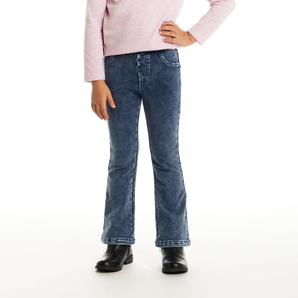 Kids Knit Denim Pant | Mid Wash - Andy & Evan