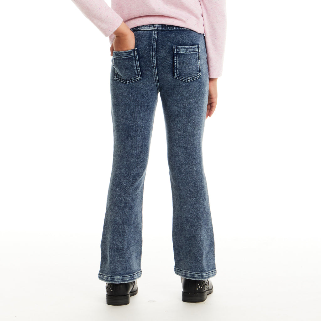 Kids Knit Denim Pant | Mid Wash - Andy & Evan