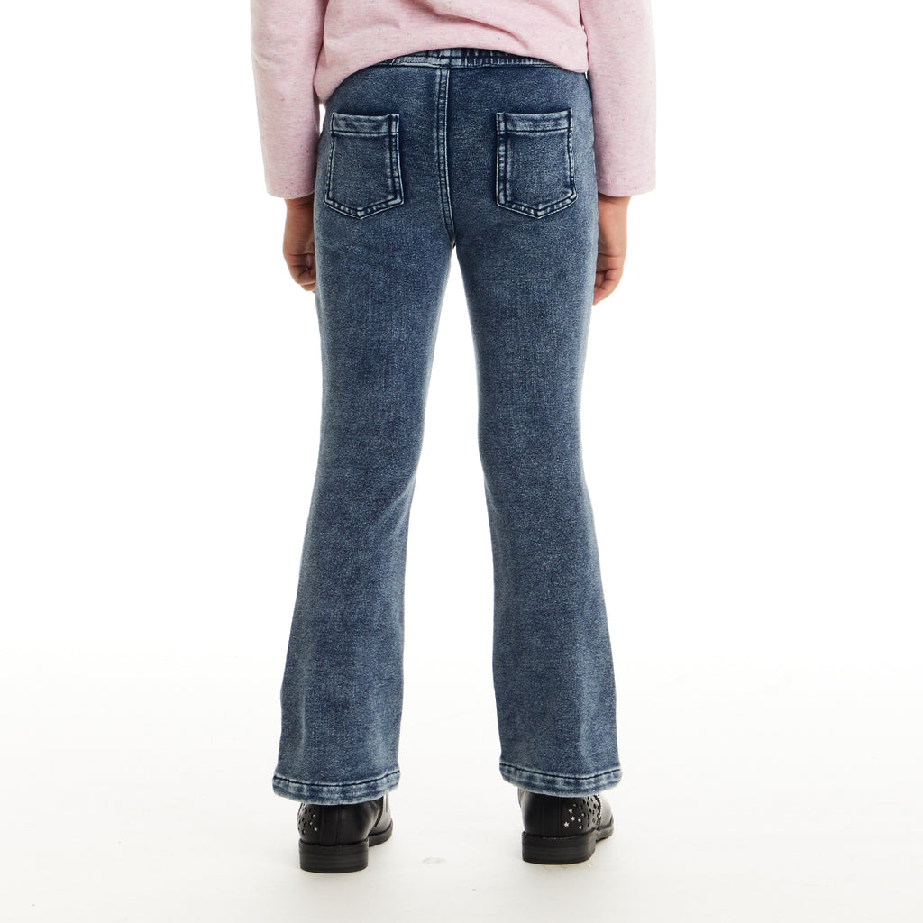 Kids Knit Denim Pant | Mid Wash - Andy & Evan