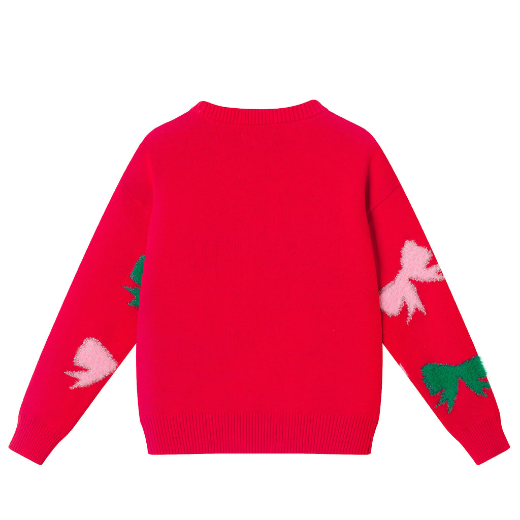 Kids Graphic Sweater | Bow Icons - Andy & Evan