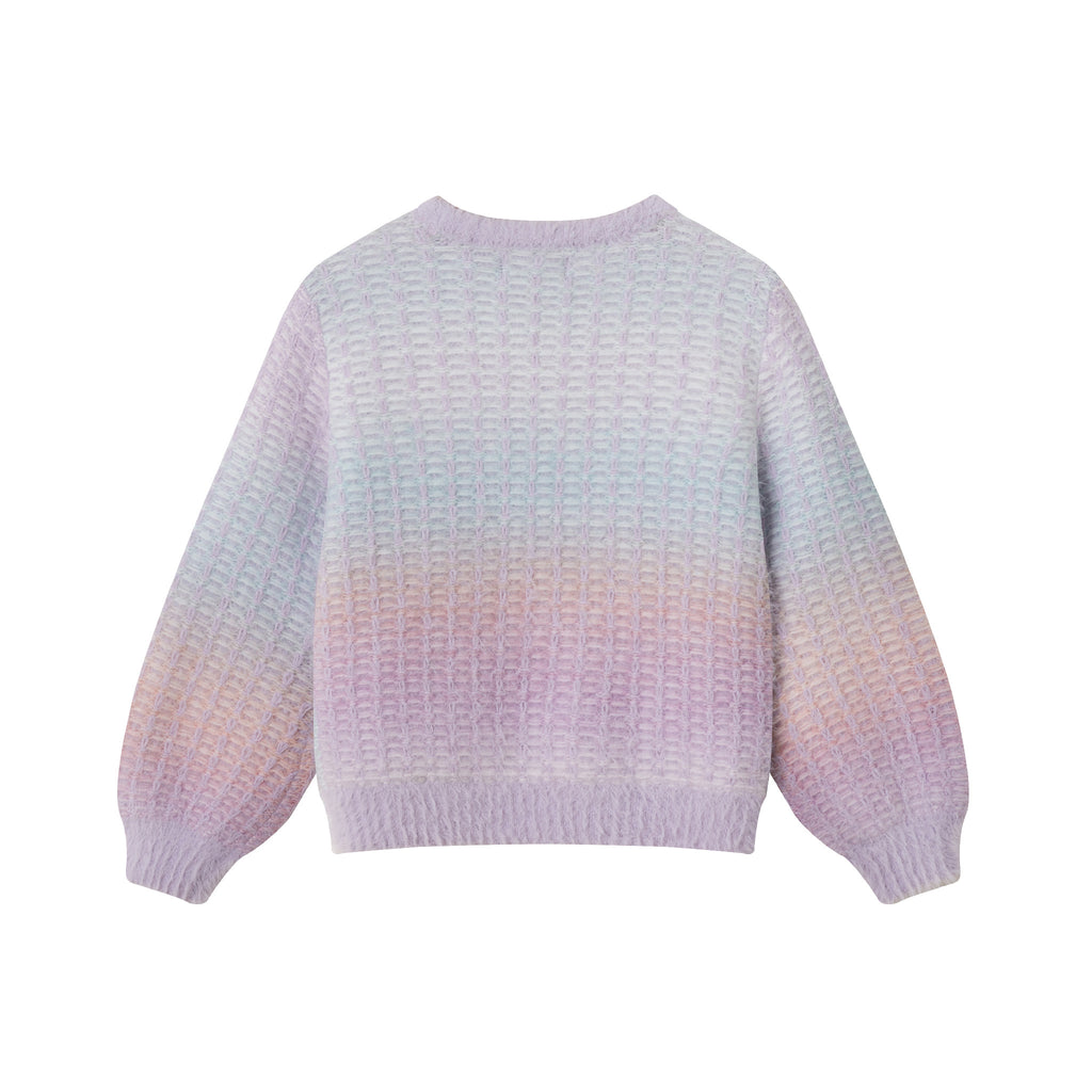 Kids Ombre Sweater | Lavender - Andy & Evan