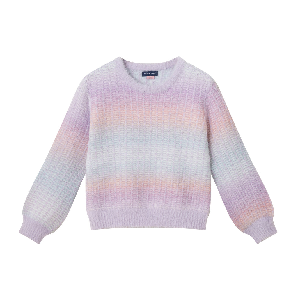 Tween (7-16) Ombre Sweater | Purple Lavender - Andy & Evan