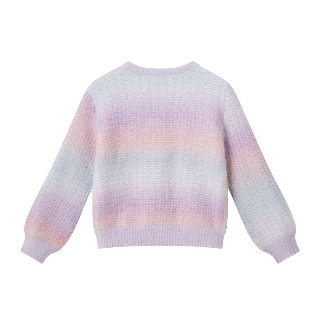 Tween (7-16) Ombre Sweater | Purple Lavender - Andy & Evan