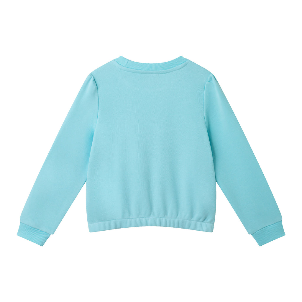 Kids Sweatshirt & Dress Set | Teal Rainbow - Andy & Evan
