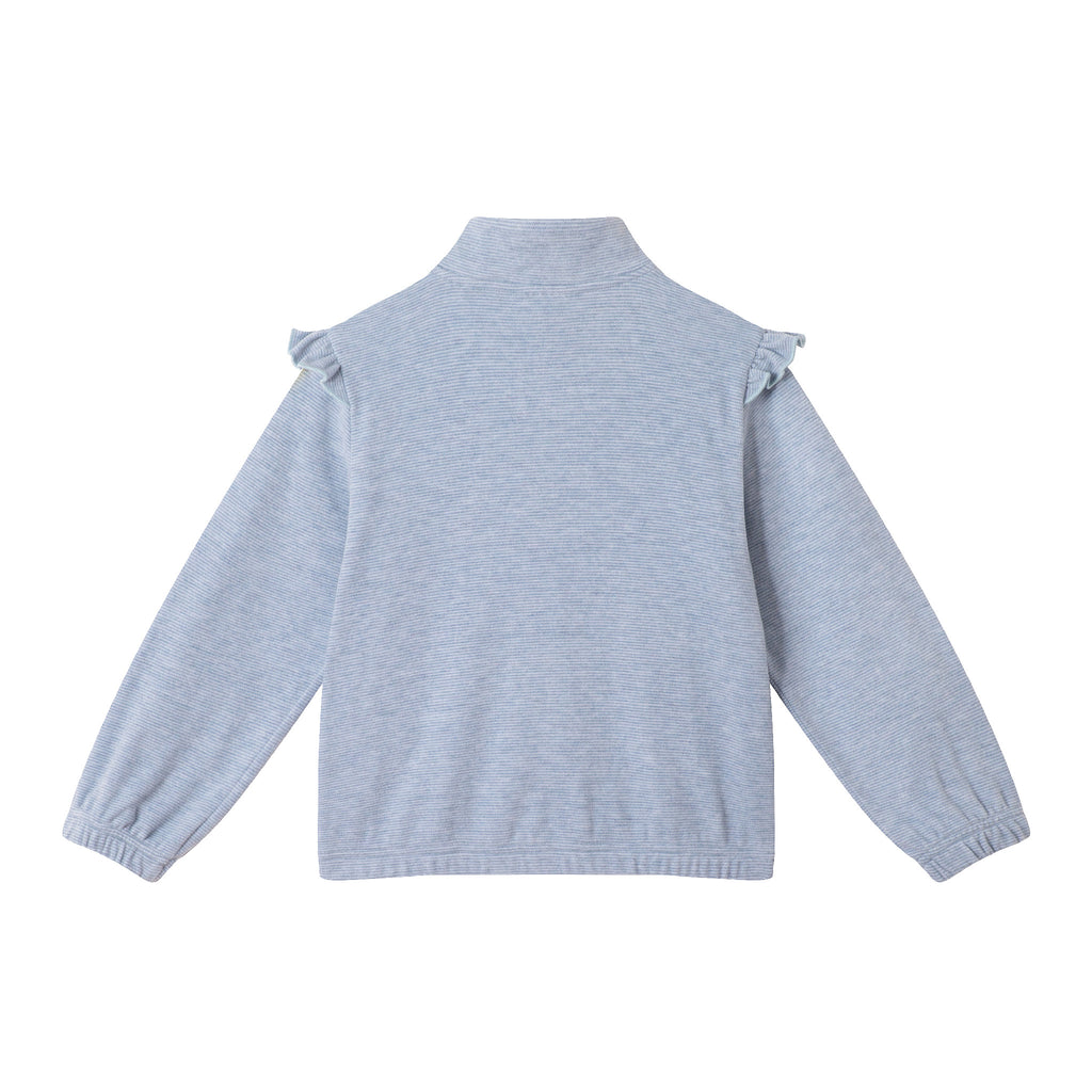 Kids Quarter Zip Sweatshirt Set | Navy - Andy & Evan