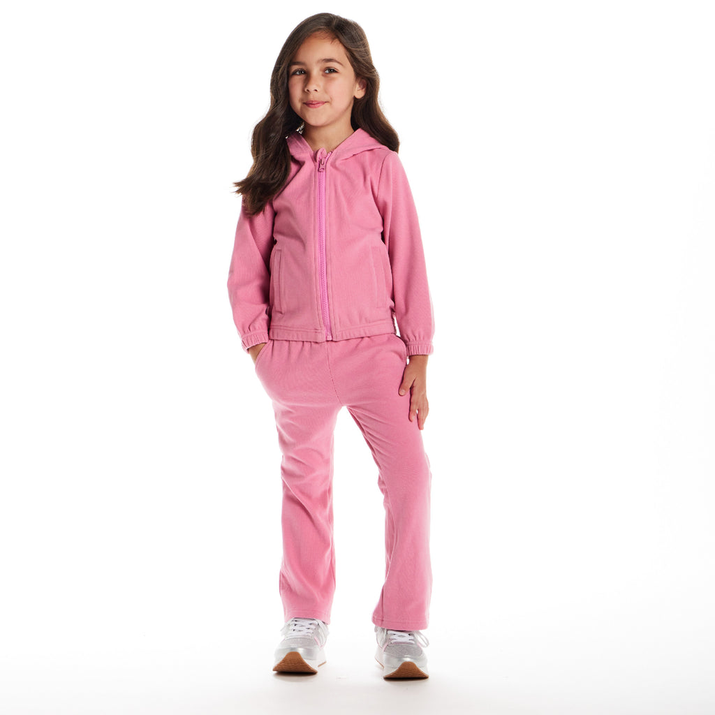 Kids Comfy Hoodie Set | Pink - Andy & Evan