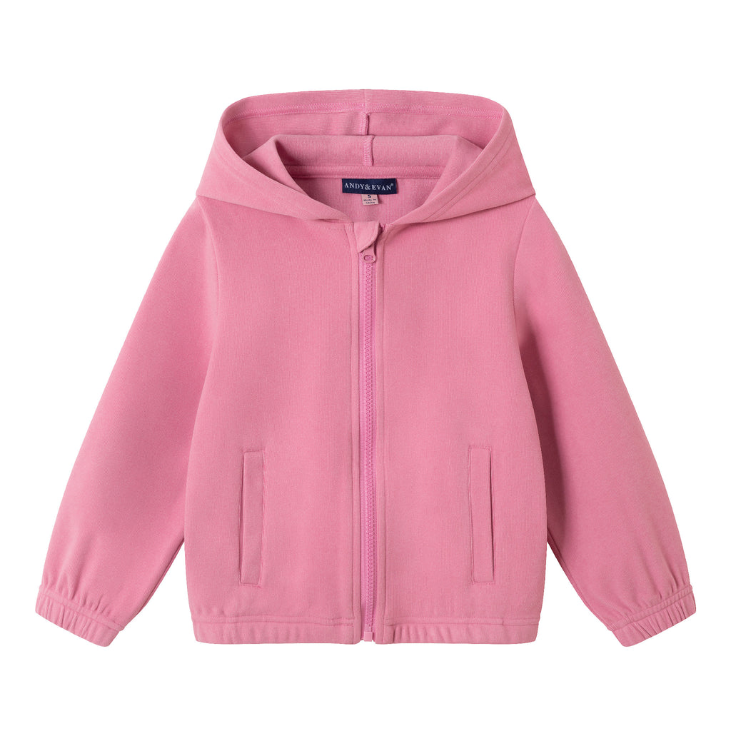 Kids Comfy Hoodie Set | Pink - Andy & Evan