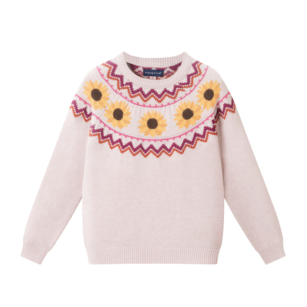 Kids Sweater & Flare Legging Set | Sunflowers - Andy & Evan