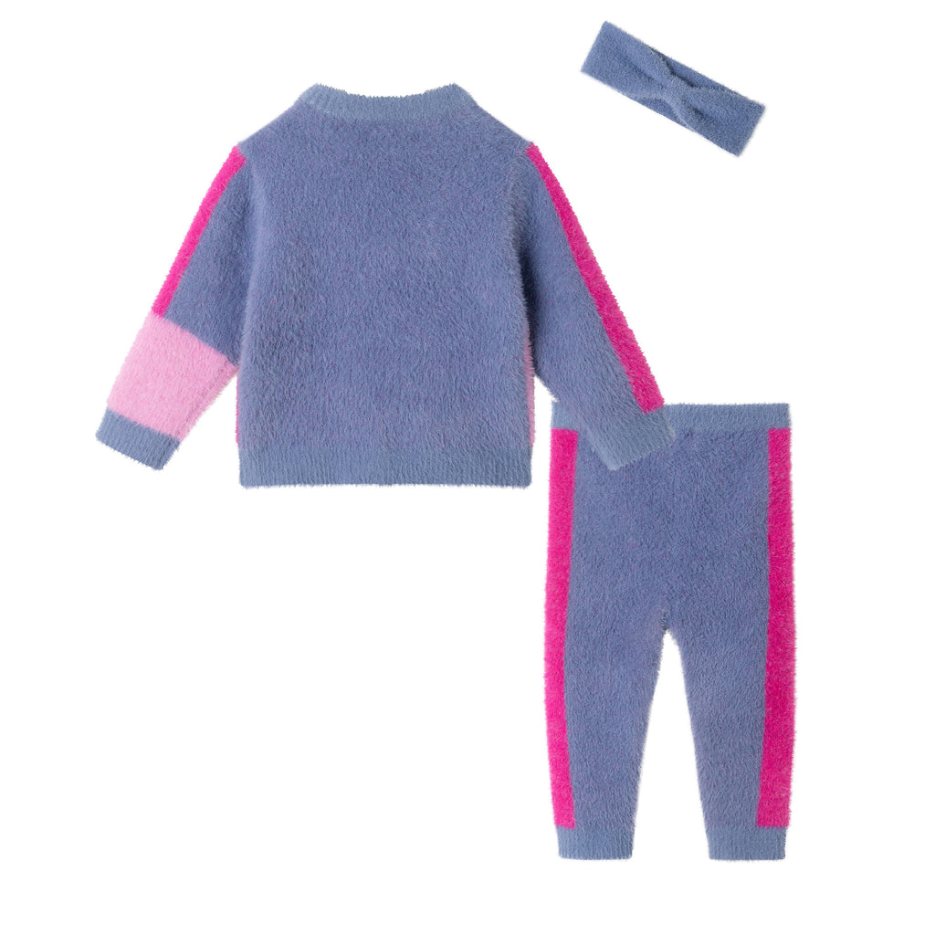 Infant Sweater & Legging Set | Pink Hearts - Andy & Evan