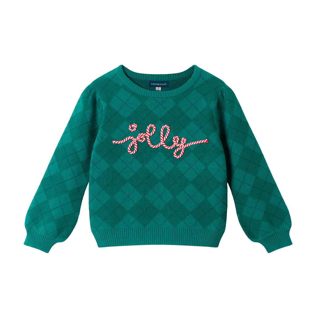 Kids Sweater & Legging | Green Jolly - Andy & Evan