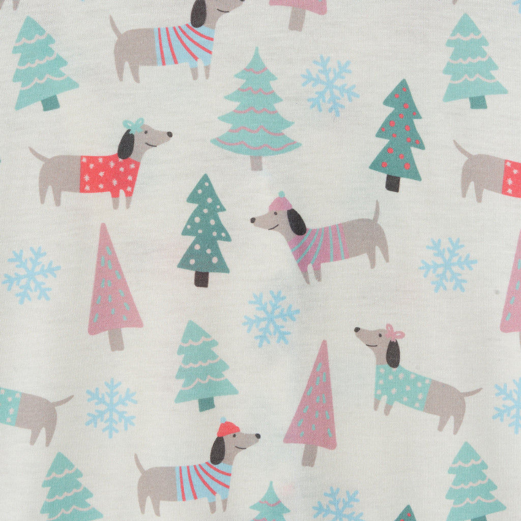 Kids Holiday Pajama Set | Bark the Halls - Andy & Evan