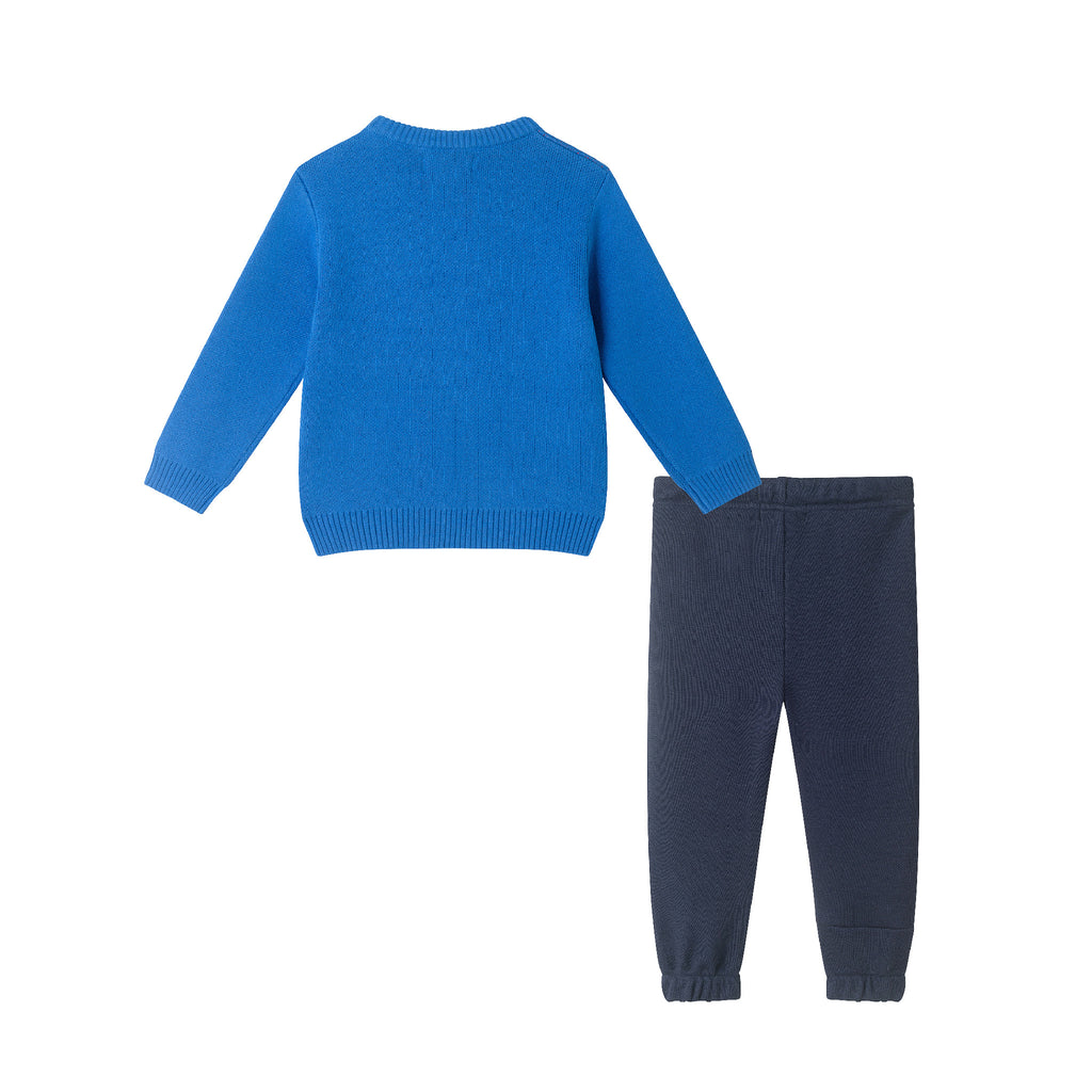 Infant Sweater Set | Blue Racecar - Andy & Evan