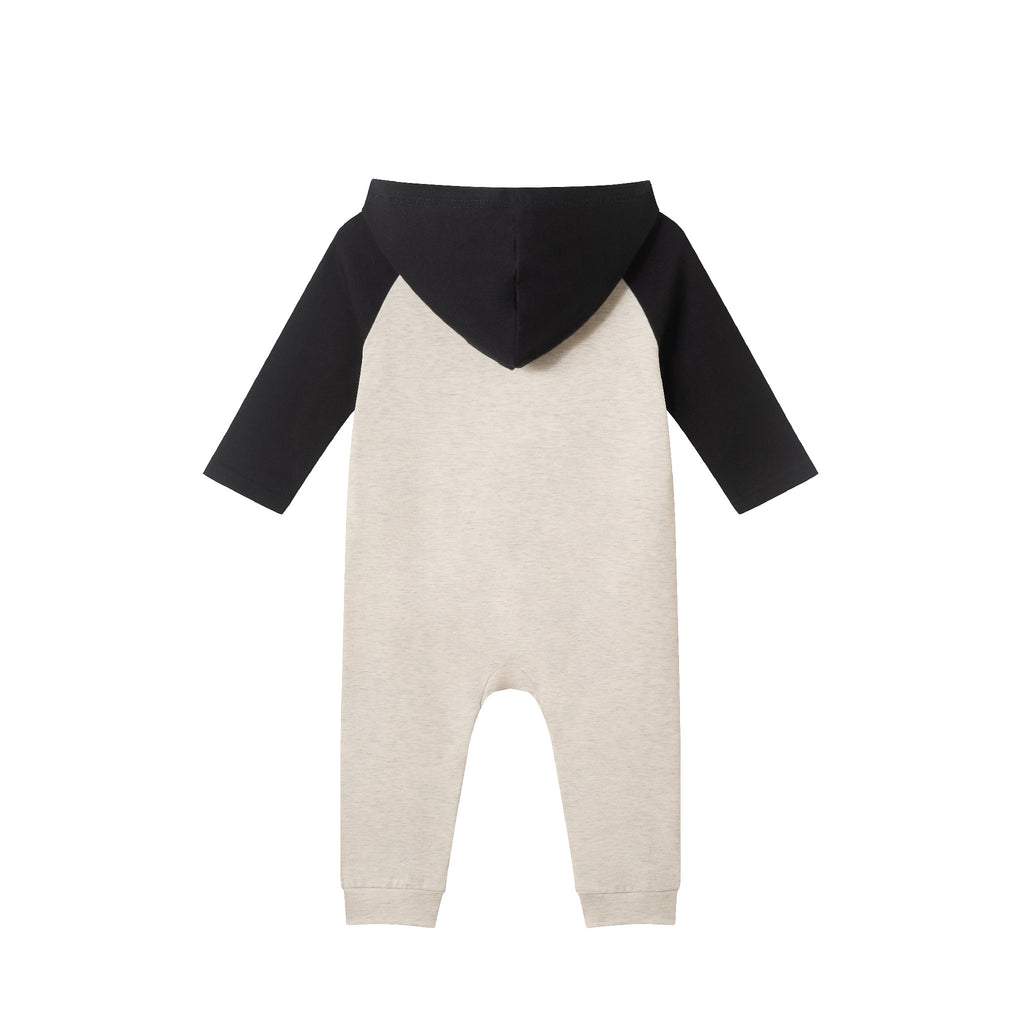 Infant (9-12M) Hooded Romper | Skateboard Ghost - Andy & Evan