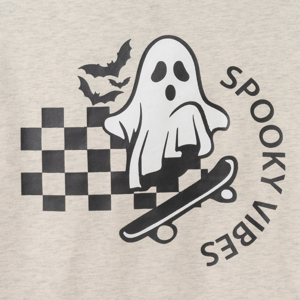 Black Hooded Tee | Stay Spooky - Andy & Evan