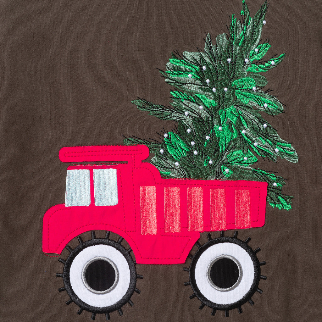 Infant Baby Matching Set | Brown Truck - Andy & Evan