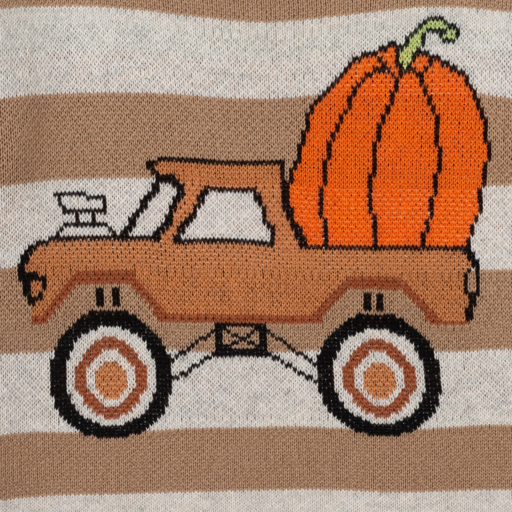 Infant Pumpkin Truck Sweater & Jogger Set | Pumpkin Truck - Andy & Evan