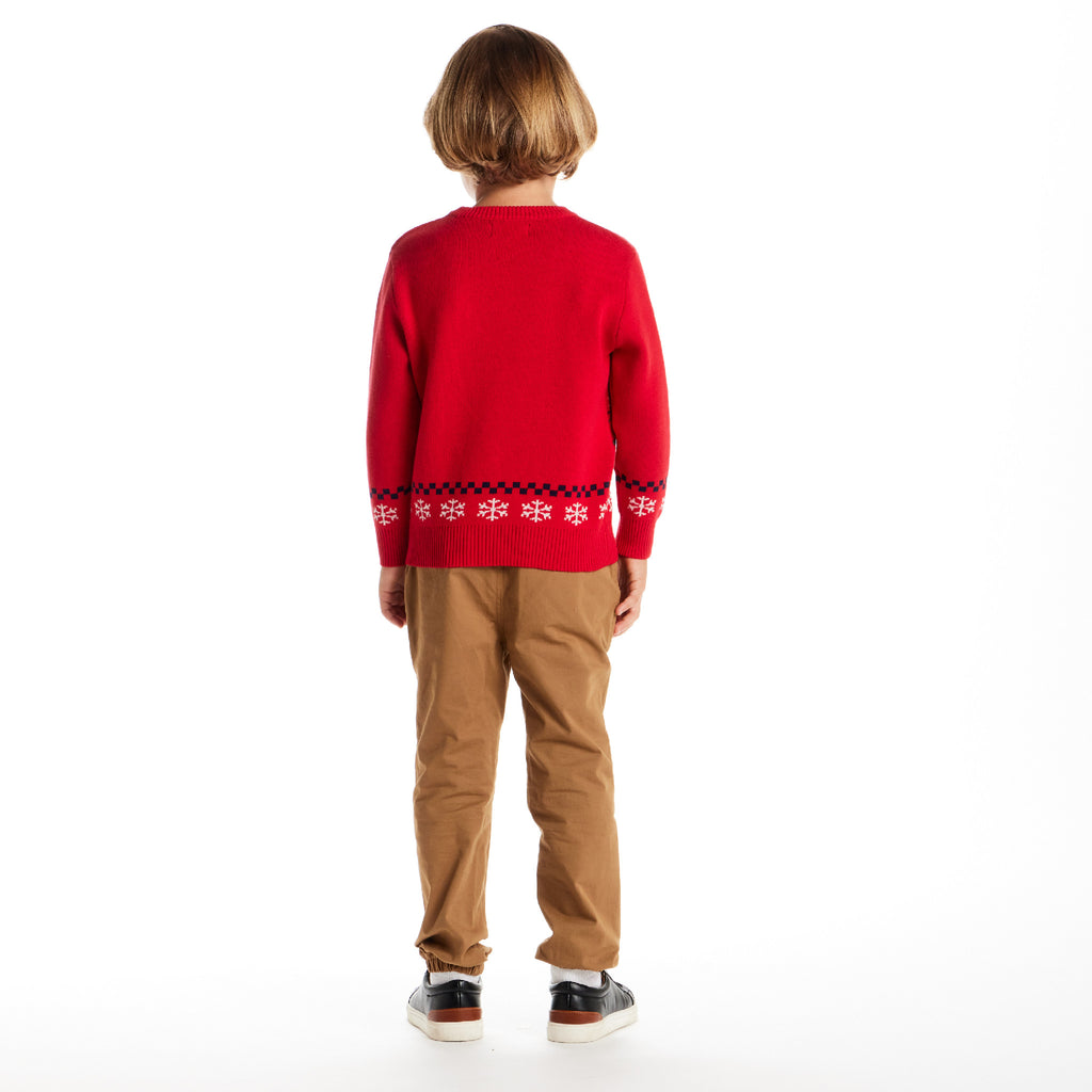 Kids Sweater & Pants Set | Gingerbread & Dinos - Andy & Evan