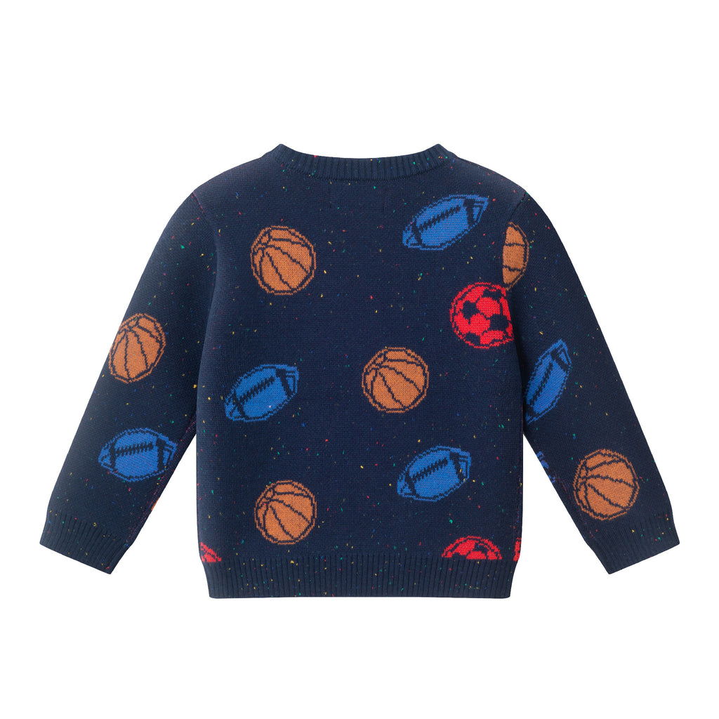 Infant Baby Sweater Set | Navy Sports - Andy & Evan