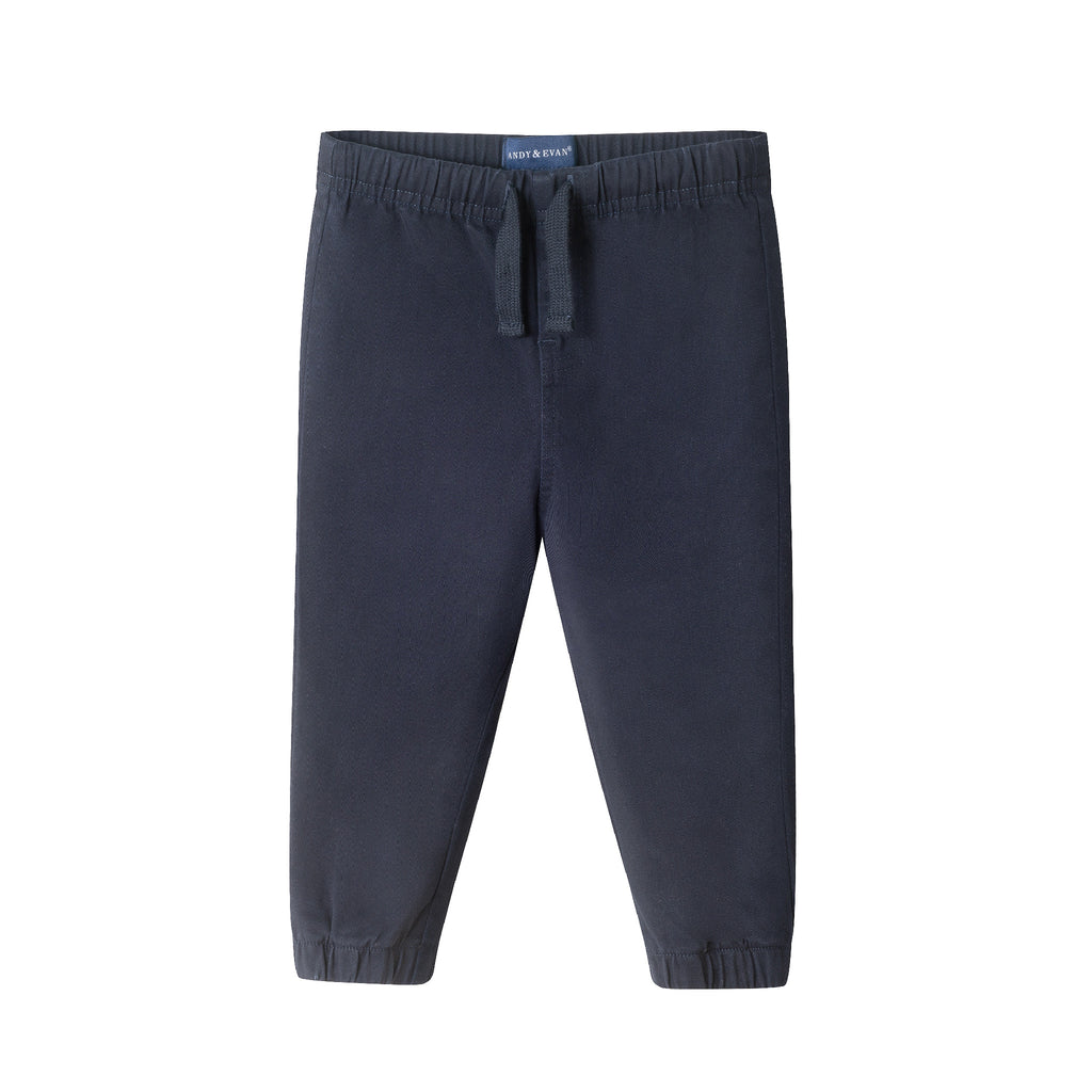 Infant Buttondown & Twill Pant Set | Grey Cardigan - Andy & Evan