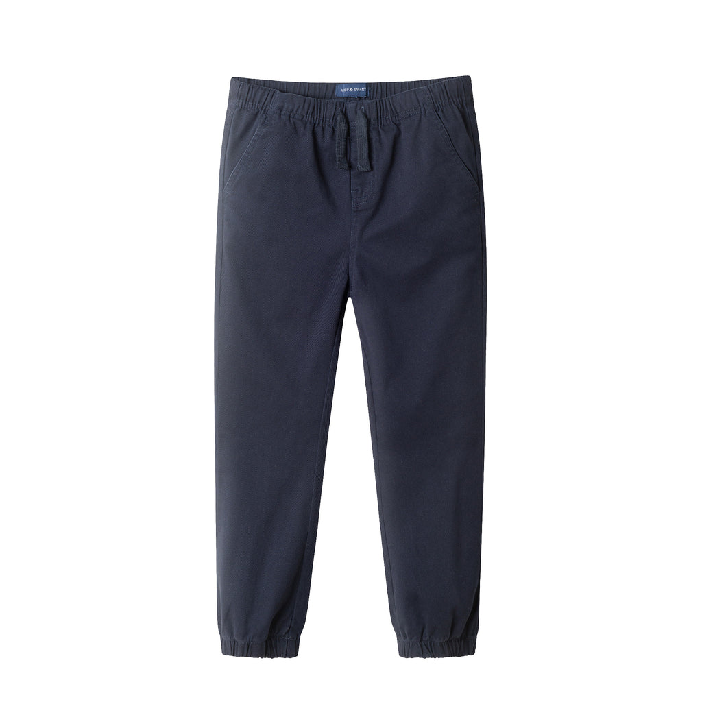 Kids Buttondown & Twill Pant Set | Grey Cardigan - Andy & Evan