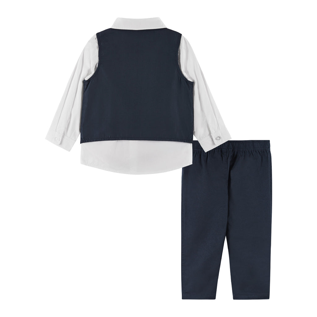 Infant 4-Piece Vest Set | Navy - Andy & Evan