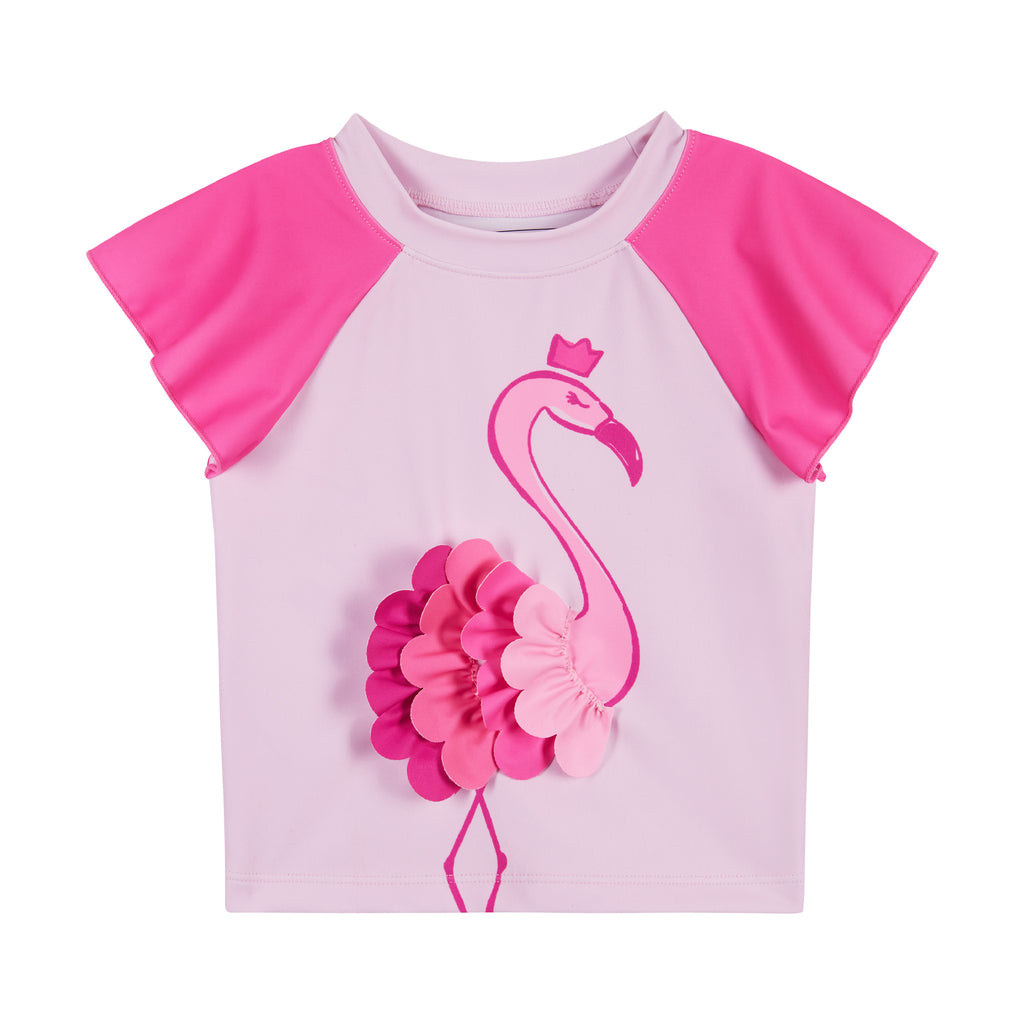 Infant Rashguard Set | Pink Flamingo - Andy & Evan