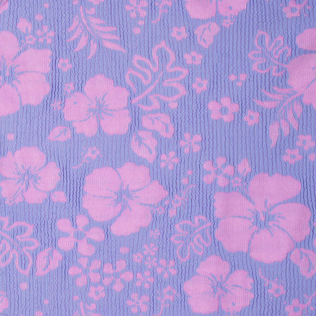Purple Floral Halter Swimsuit - Andy & Evan