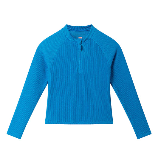 Kids (7-16) Long Sleeve Rashguard | Bright Blue