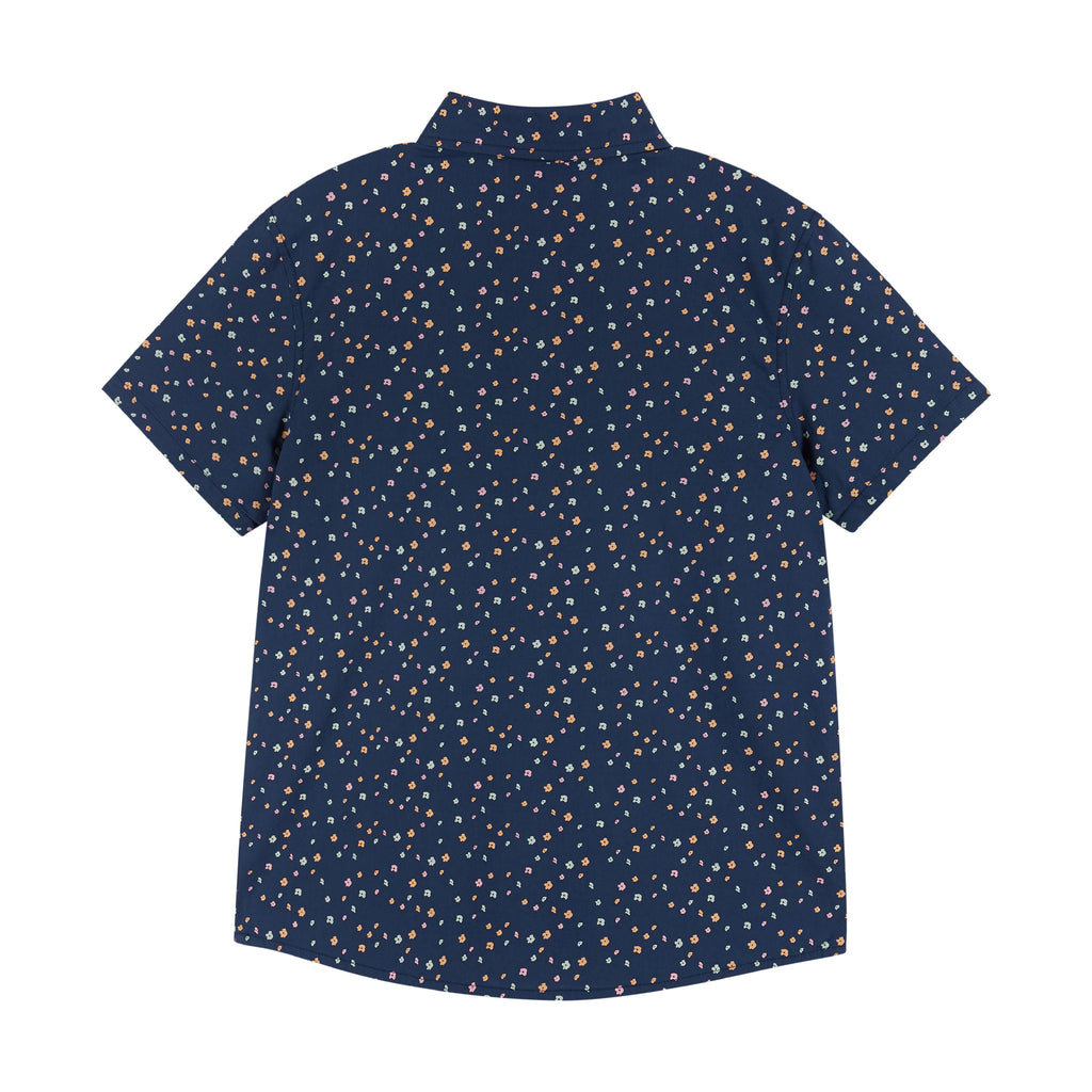 Navy Floral Buttondown Shirt - Andy & Evan