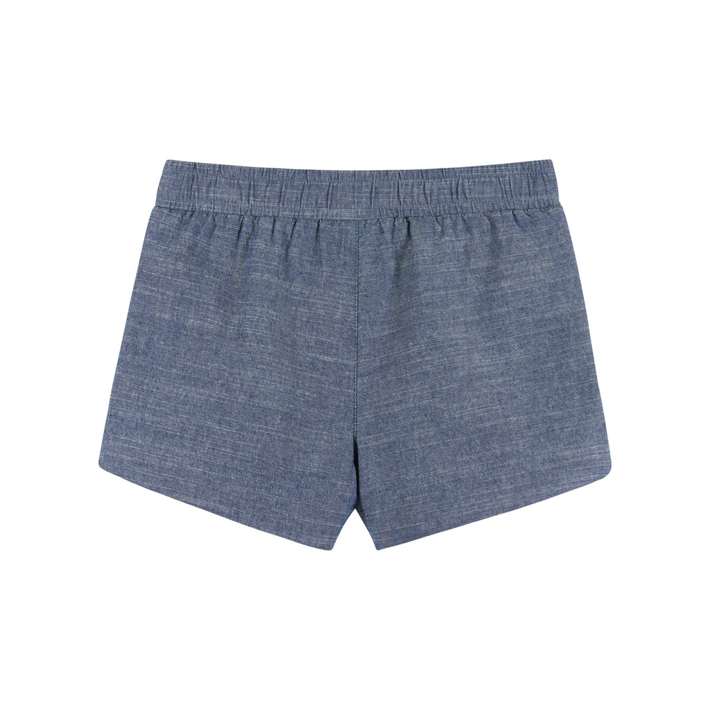 Kids Washed Shorts | Blue - Andy & Evan