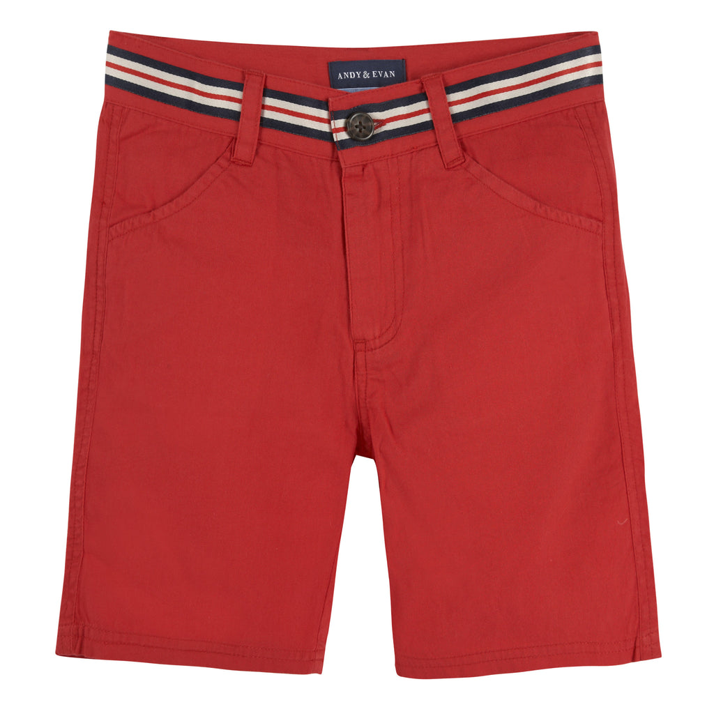 Red Belted Short - Andy & Evan