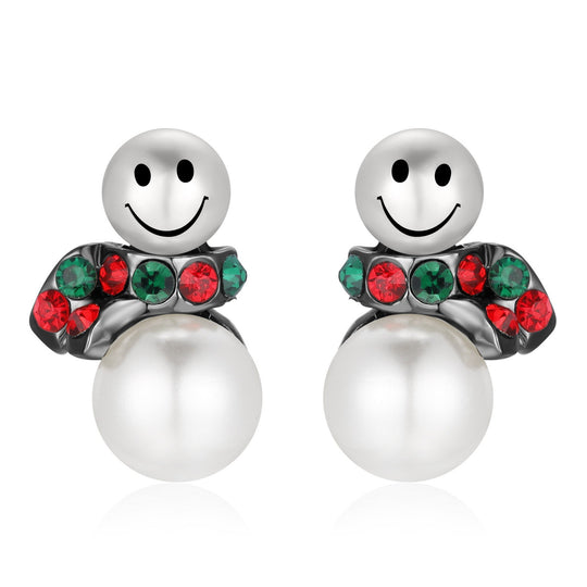 Snowman Holiday Earrings
