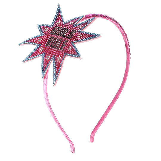 Girls Headband - "Girls Rule"